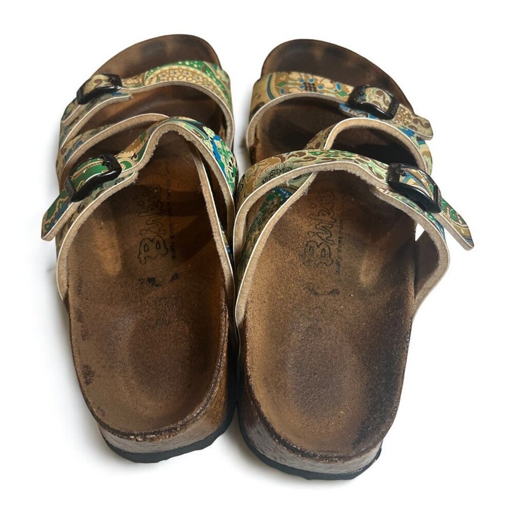 Birkis Birkenstock Floral paisley sandals 38 EUR 7-7.5 US - Picture 3 of 5
